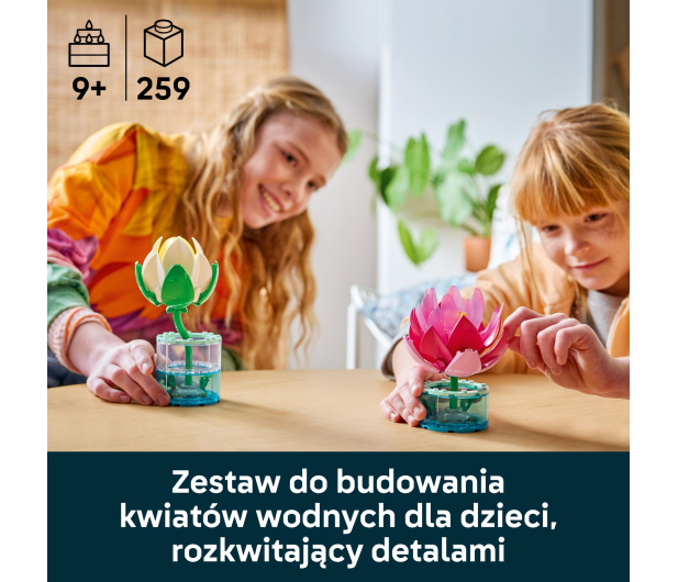 LEGO BOTANICALS 11511 Lilie lodne - 1529719 - zdjęcie 4